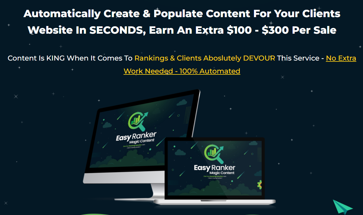 Benefits of EasyRankr Magic Content Generator